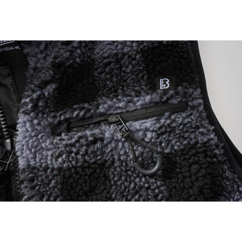 Купить Brandit 5025-28-3XL Жилет Teddy Черный  Black / Grey 3XL 7ft.ru в интернет магазине Семь Футов