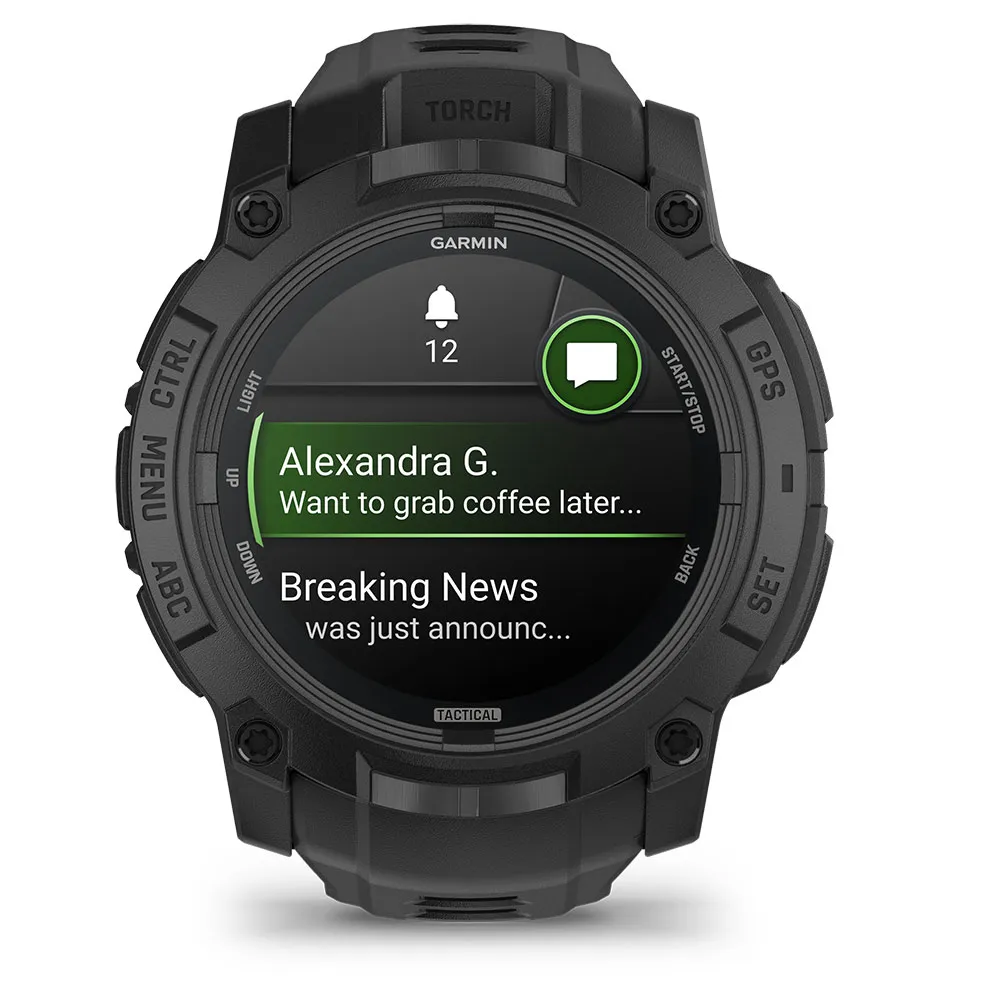 Купить Garmin 010-03020-50 Reloj Instinct® 3 50 mm Amoled Tactical Edition  Black / Black 7ft.ru в интернет магазине Семь Футов