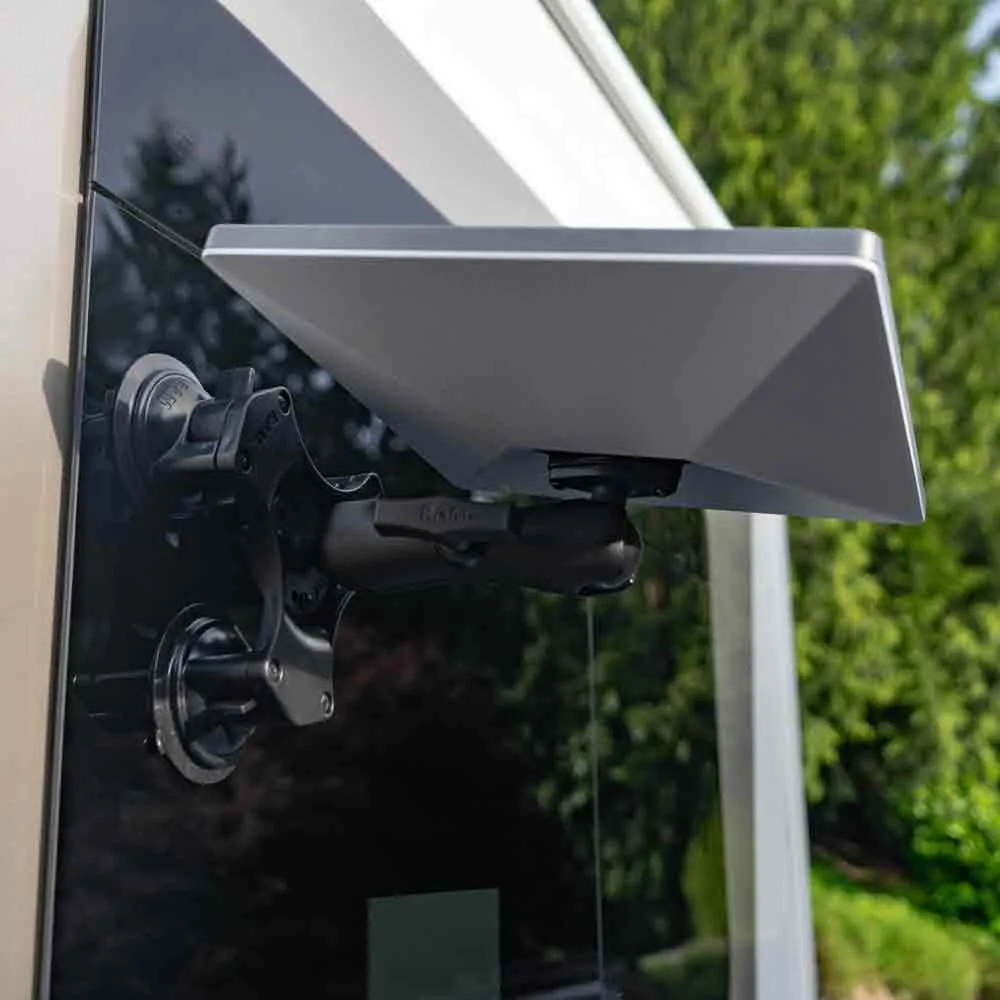 Купить Ram mounts rap-365-138-sta1u Тройная присоска-основание для Starlink Mini Black 25x15x15 7ft.ru в интернет магазине Семь Футов