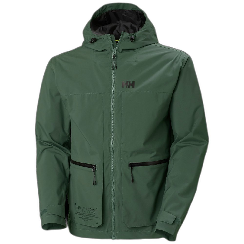 Купить Helly hansen 53757_476-XL Куртка Move Rain Зеленый  Spruce XL 7ft.ru в интернет магазине Семь Футов