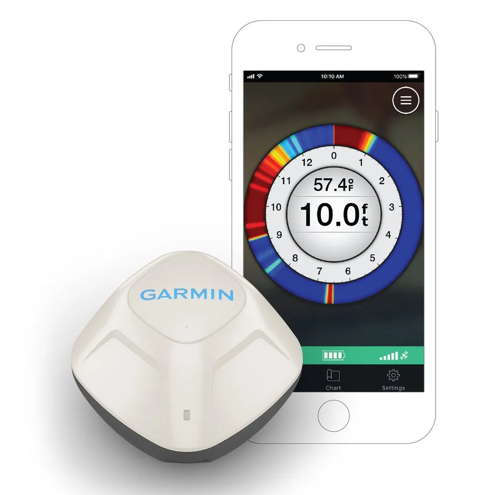 Купить Garmin r-11965701-010-02246-00-r-11965701 Buscador de peces Striker Cast reacondicionado White 12x12x10 7ft.ru в интернет магазине Семь Футов