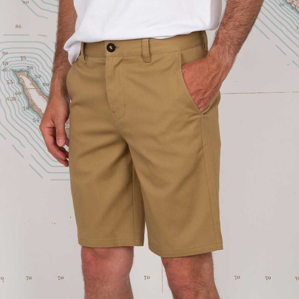 Купить Salty crew 30035022-WRKBRN-36 Шорты Deckhand Chino Walkshort Бежевый Workwear Brown 36 7ft.ru в интернет магазине Семь Футов