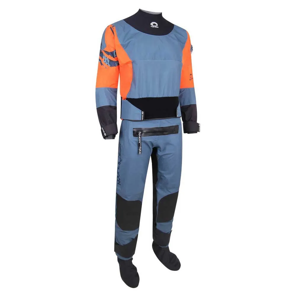 Купить Typhoon p019349 Сухой гидрокостюм MS Rapid Teal / Orange 60x35x12 XL 7ft.ru в интернет магазине Семь Футов