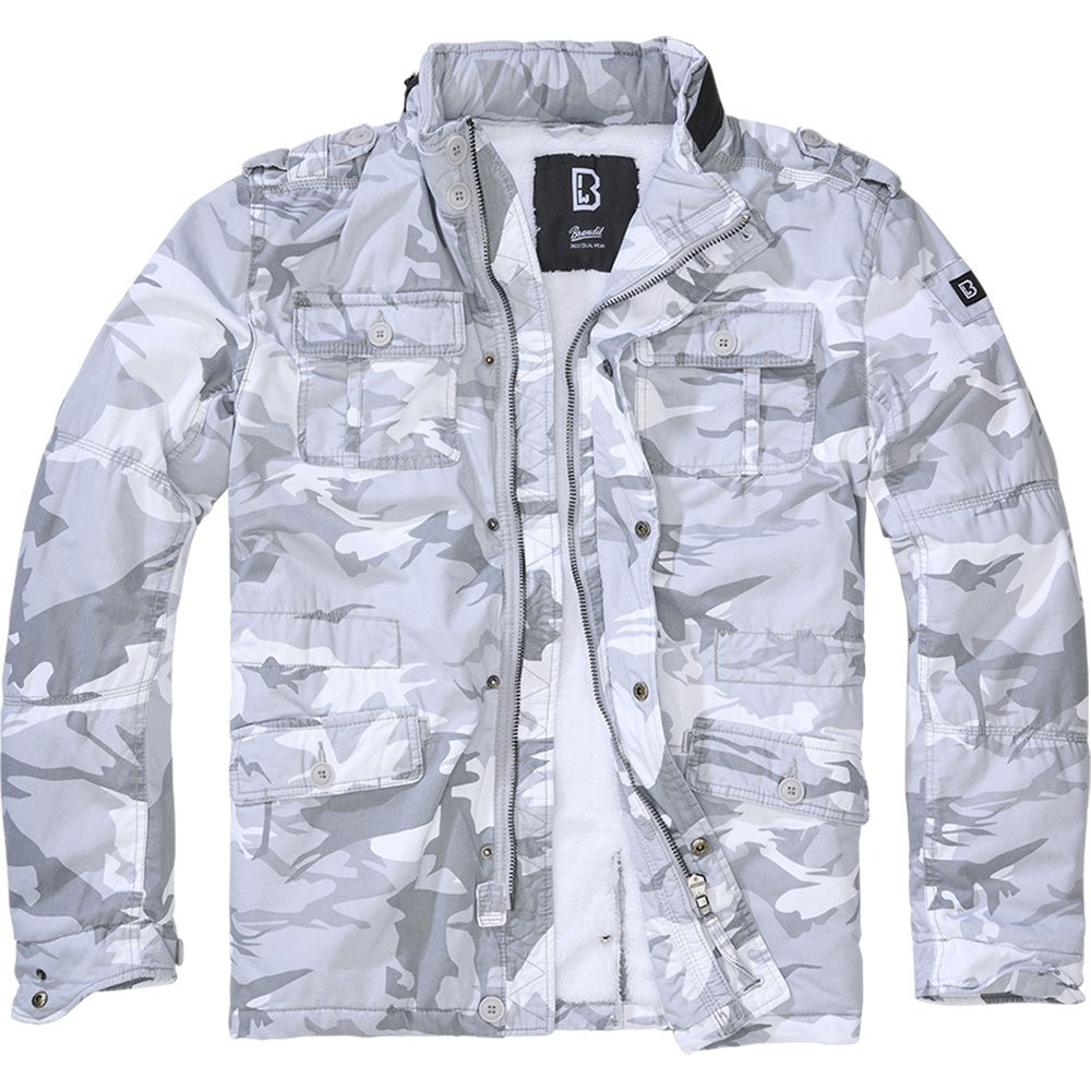 Купить Brandit 9390-280-5XL Куртка Britannia Winter Серый  Blizzard Camo 5XL 7ft.ru в интернет магазине Семь Футов