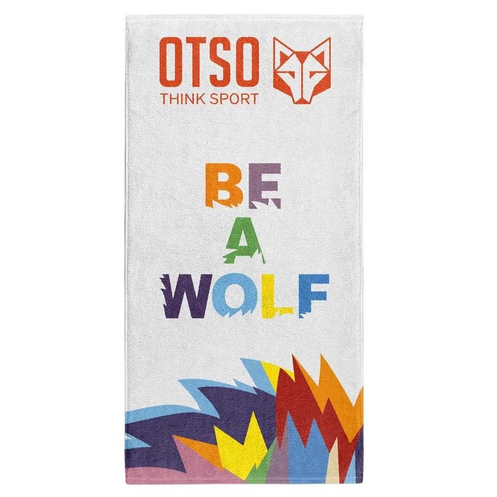 Купить Otso TOWEL-BEAWOLF25-WUSZ Полотенце из микрофибры Be A Wolf Multicolour 150x75 cm 7ft.ru в интернет магазине Семь Футов
