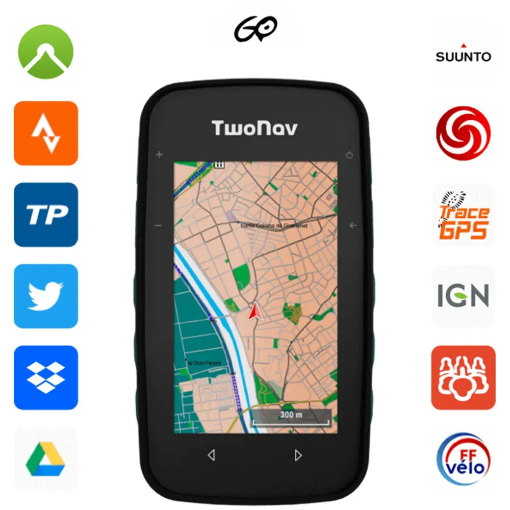 Купить TwoNav 8436043252427 Велокомпьютер Cross Plus GPS Серебристый Black 7ft.ru в интернет магазине Семь Футов