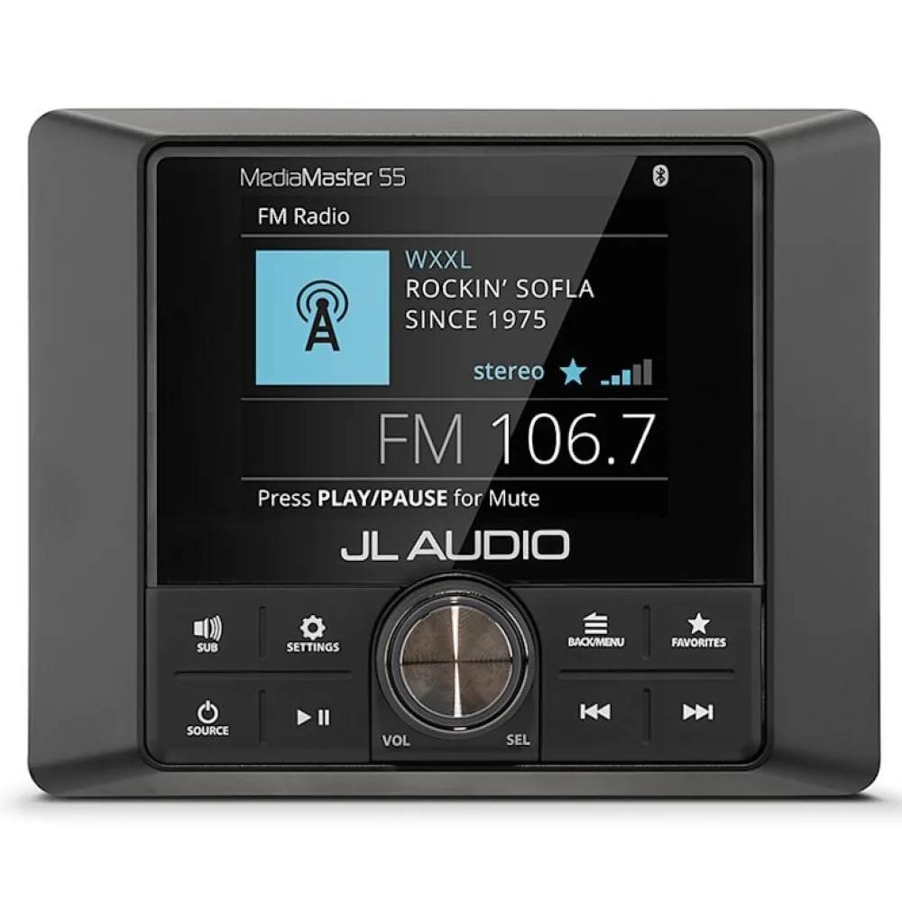 Купить Garmin 010-03365-00 Усилитель JL Audio® MediaMaster® 55 Full-Color LCD Display Weatherproof Black 7ft.ru в интернет магазине Семь Футов