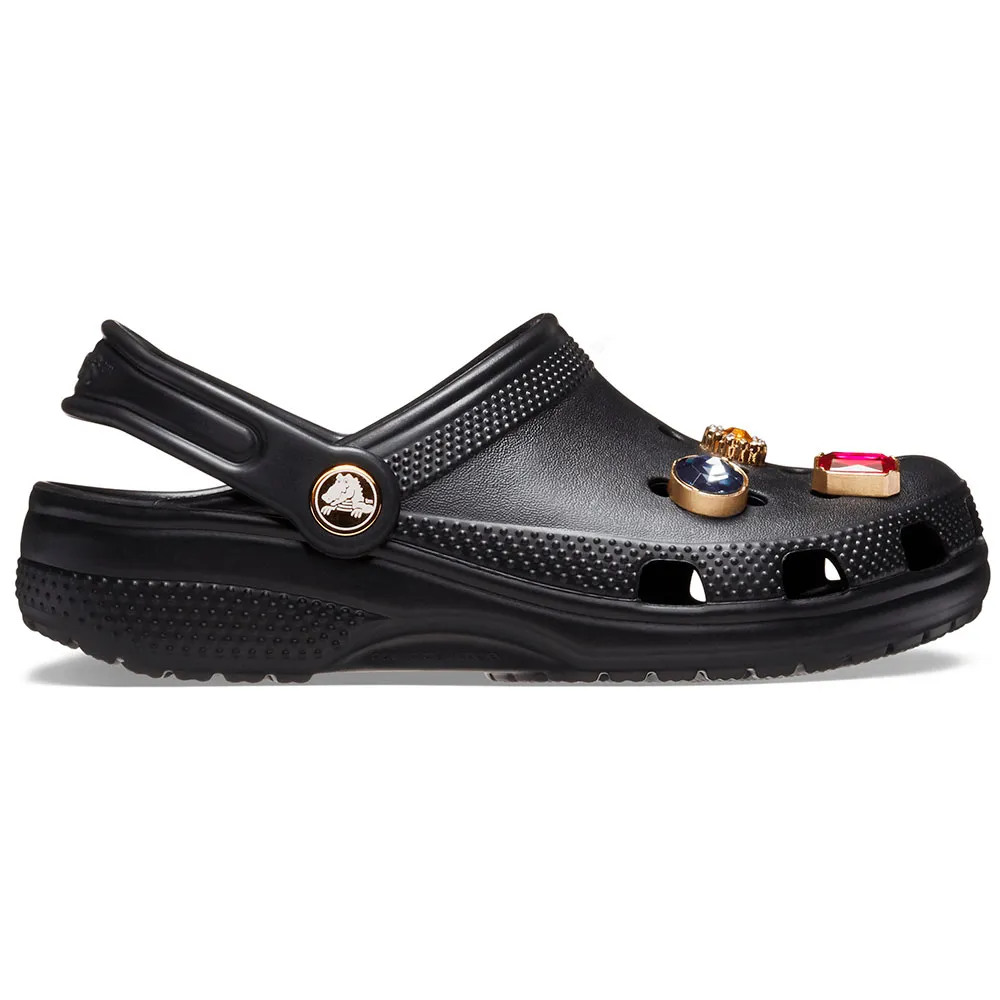 Купить Crocs 210716-001-j2 Деревянные башмаки Classic Jewel Black 35x25x15 EU 33 7ft.ru в интернет магазине Семь Футов