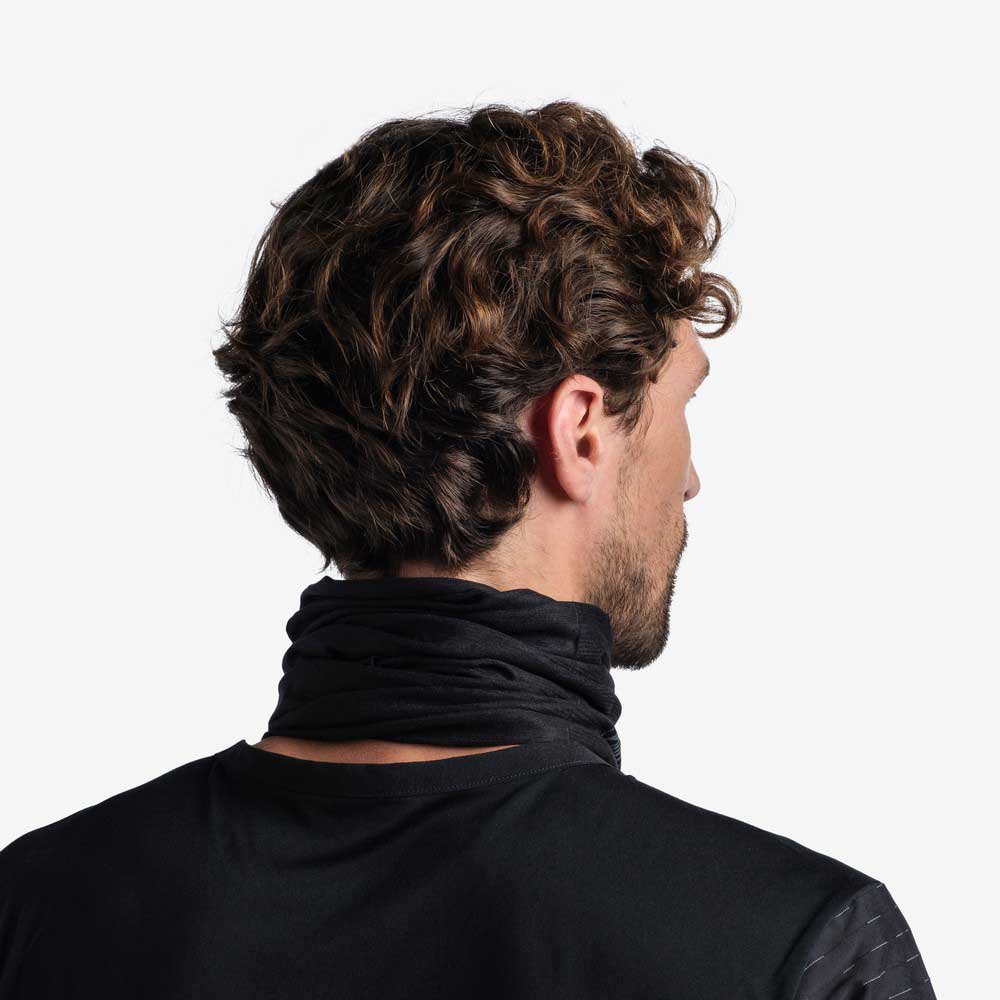 Купить Buff ® 119328.999.10.00 Шарф-хомут Coolnet UV Solid Черный Solid Black 7ft.ru в интернет магазине Семь Футов