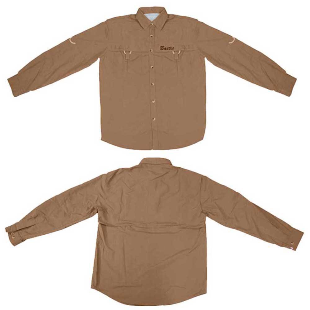 Купить Baetis BACM3XL Рубашка с длинным рукавом Коричневый Brown 3XL 7ft.ru в интернет магазине Семь Футов