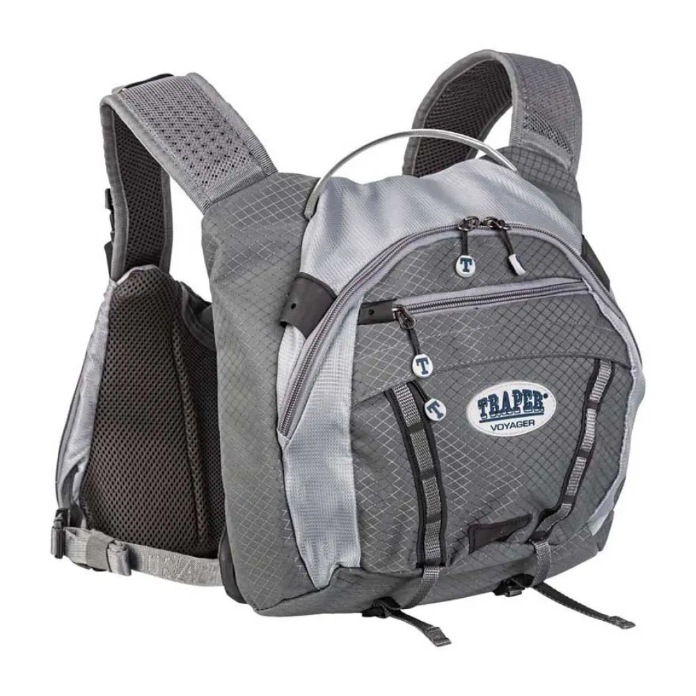 Купить Traper fly 81310 поясная сумка Voyager Chest Pack  Grey 7ft.ru в интернет магазине Семь Футов