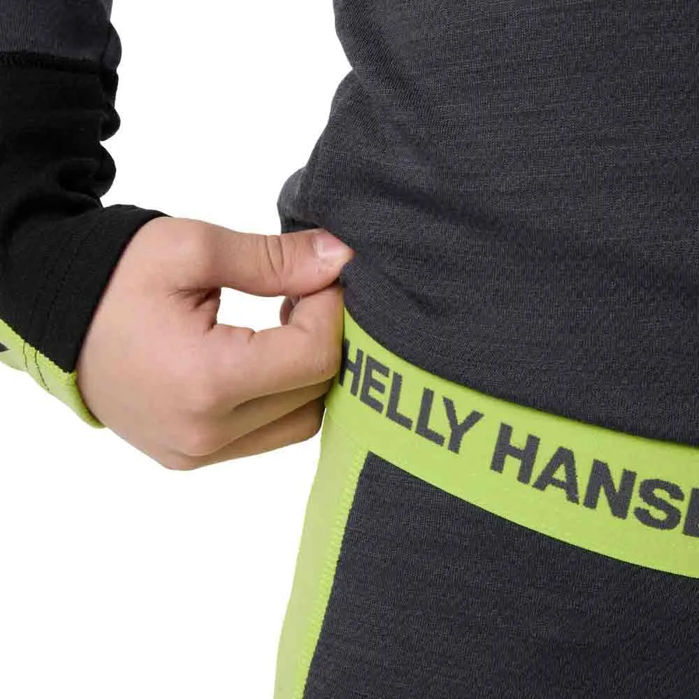 Купить Helly hansen 49403-831-10 Комплект термобелья с длинным рукавом Lifa merino midweight Thunder Grey 30x22x4 10 Years 7ft.ru в интернет магазине Семь Футов