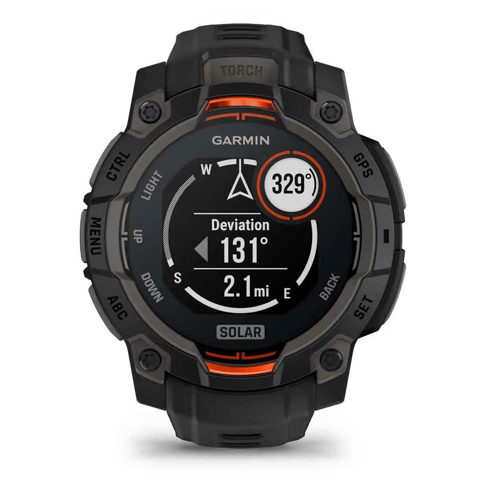 Купить Garmin 010-02934-00 Часы Instinct 3 45 mm Solar  Black / Black 7ft.ru в интернет магазине Семь Футов