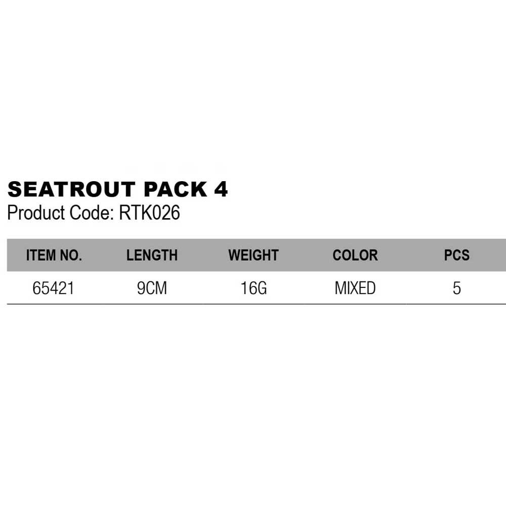 Купить Ron thompson 65421 Seatrout Pack 4 Джиг 16g  Multicolor 7ft.ru в интернет магазине Семь Футов