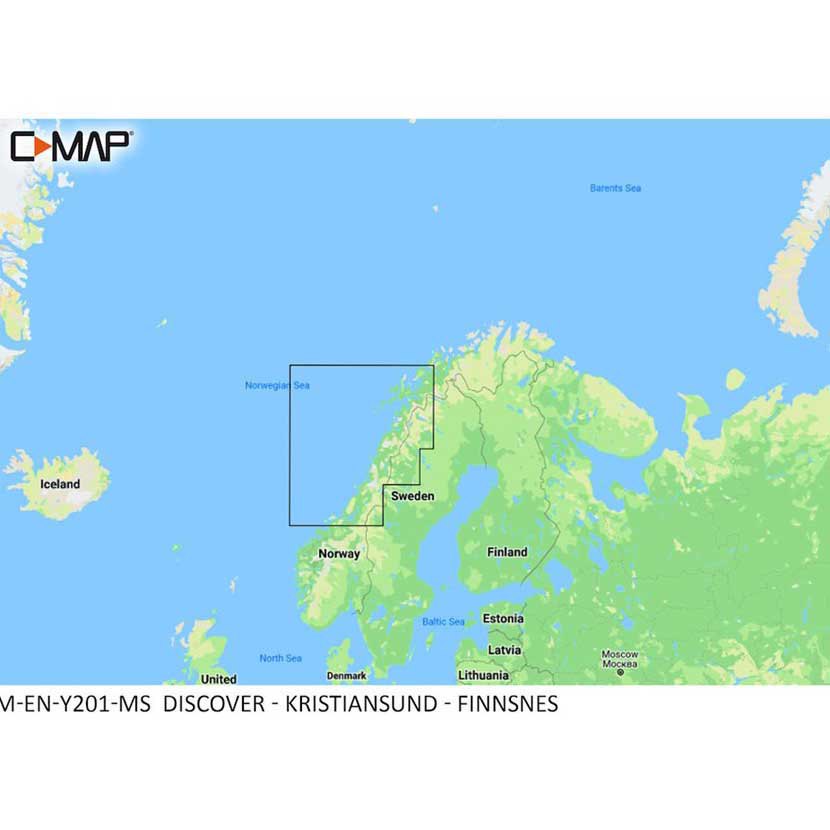 Купить C-map M-EN-Y201-MS Kristiansund&Finnsnes карта  Multicolour 7ft.ru в интернет магазине Семь Футов