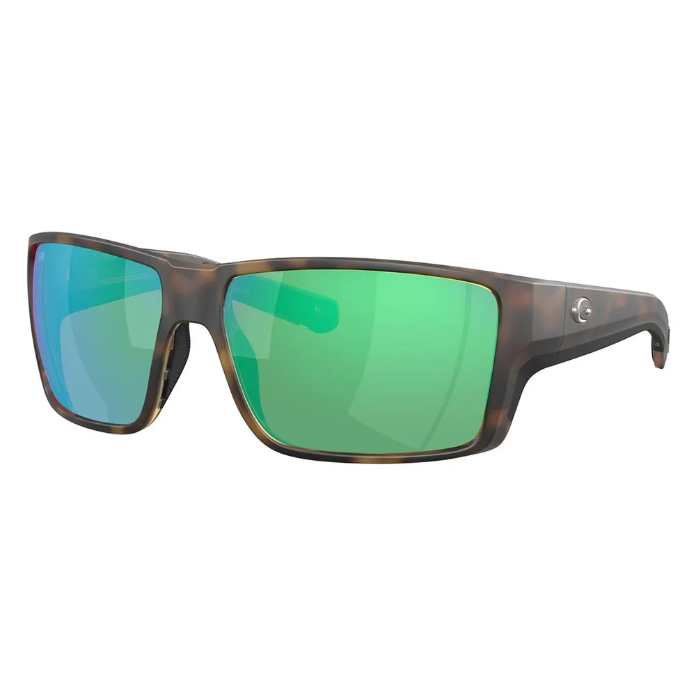Купить Costa 06S9080-90801563 поляризованные солнцезащитные очки Reefton pro Matte Tortoise Green Mirror 580G/CAT3 7ft.ru в интернет магазине Семь Футов