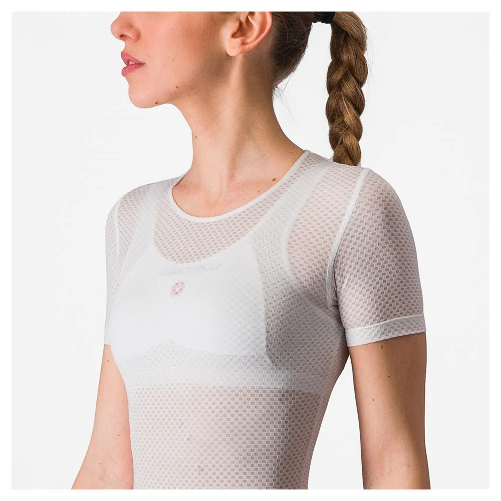 Купить Castelli 4524076001-xs Базовый слой с коротким рукавом Pro Mesh White 30x25x2 7ft.ru в интернет магазине Семь Футов