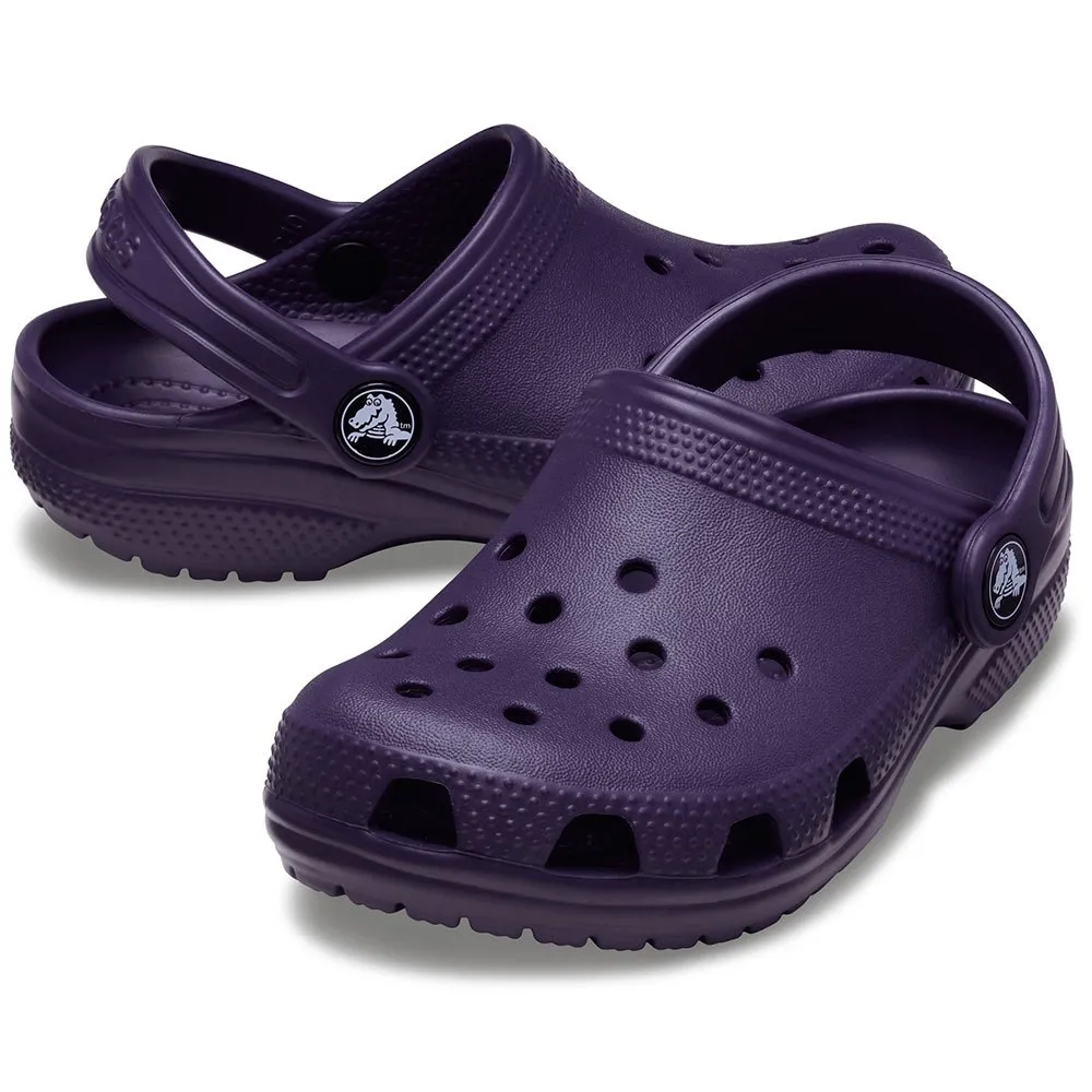 Купить Crocs 206990-5as-c4 Деревянные башмаки Classic Clog T Dark Iris 35x25x15 EU 19 7ft.ru в интернет магазине Семь Футов
