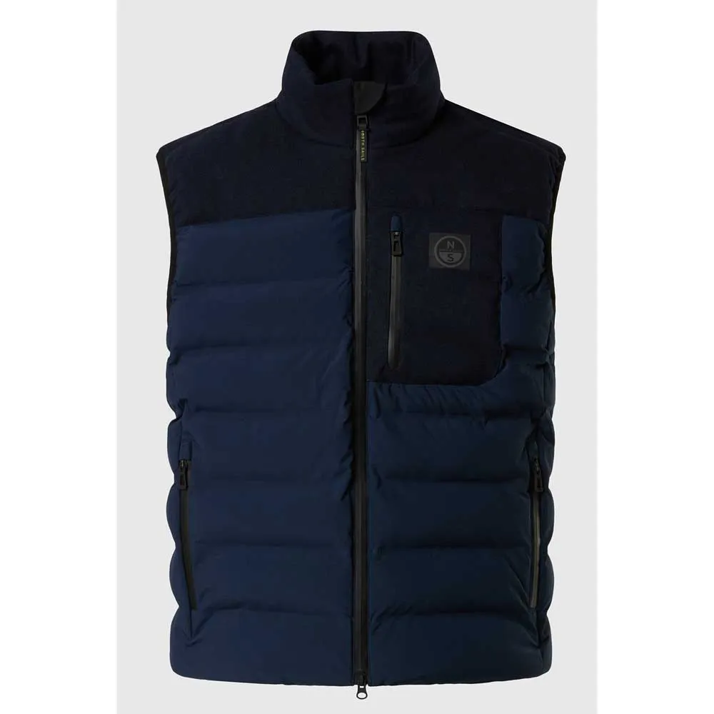 Купить North sails 603376-0802-l Жилет Gamma Navy Blue 30x20x5 7ft.ru в интернет магазине Семь Футов