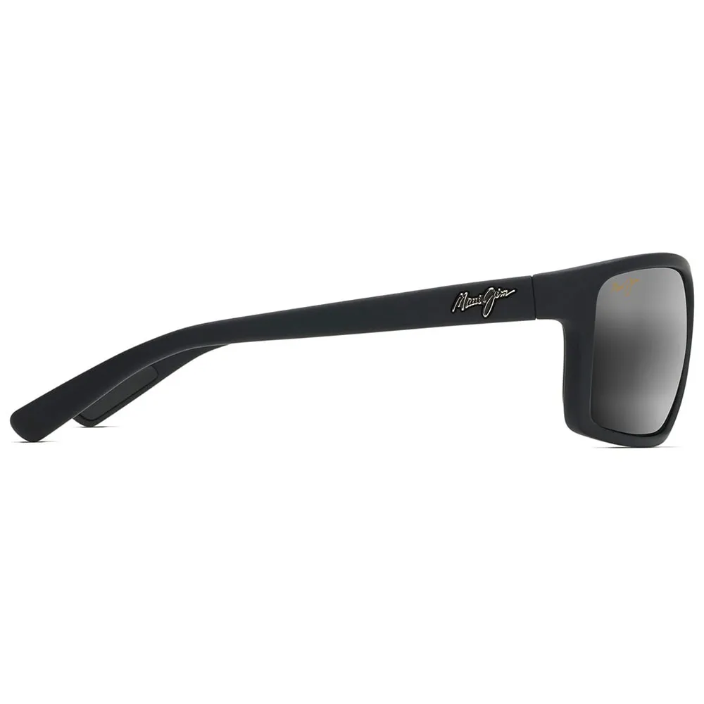 Купить Maui jim 746-02mr-os поляризованные солнцезащитные очки Byron Bay Matte Black Rubber 20x10x10 Neutral Grey/CAT3 7ft.ru в интернет магазине Семь Футов