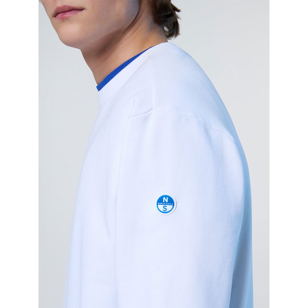 Купить North sails 691226-0101-L Свитер Свитер Basic Comfort Fit Голубой White L 7ft.ru в интернет магазине Семь Футов