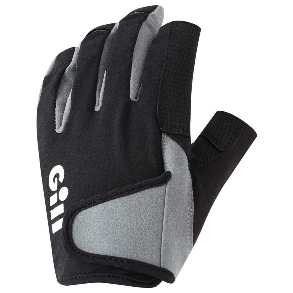 Купить Gill 7053-BLK01-S Перчатки Deckhand Серый  Black S 7ft.ru в интернет магазине Семь Футов