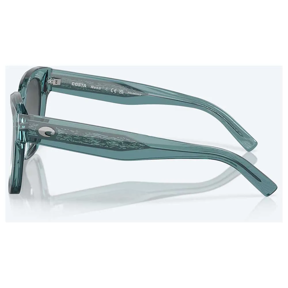 Купить Costa 06s2016-20160454 поляризованные солнцезащитные очки Nusa Deep Crystal Aquamarine 25x12x10 Gray Gradient 580G/CAT3 7ft.ru в интернет магазине Семь Футов