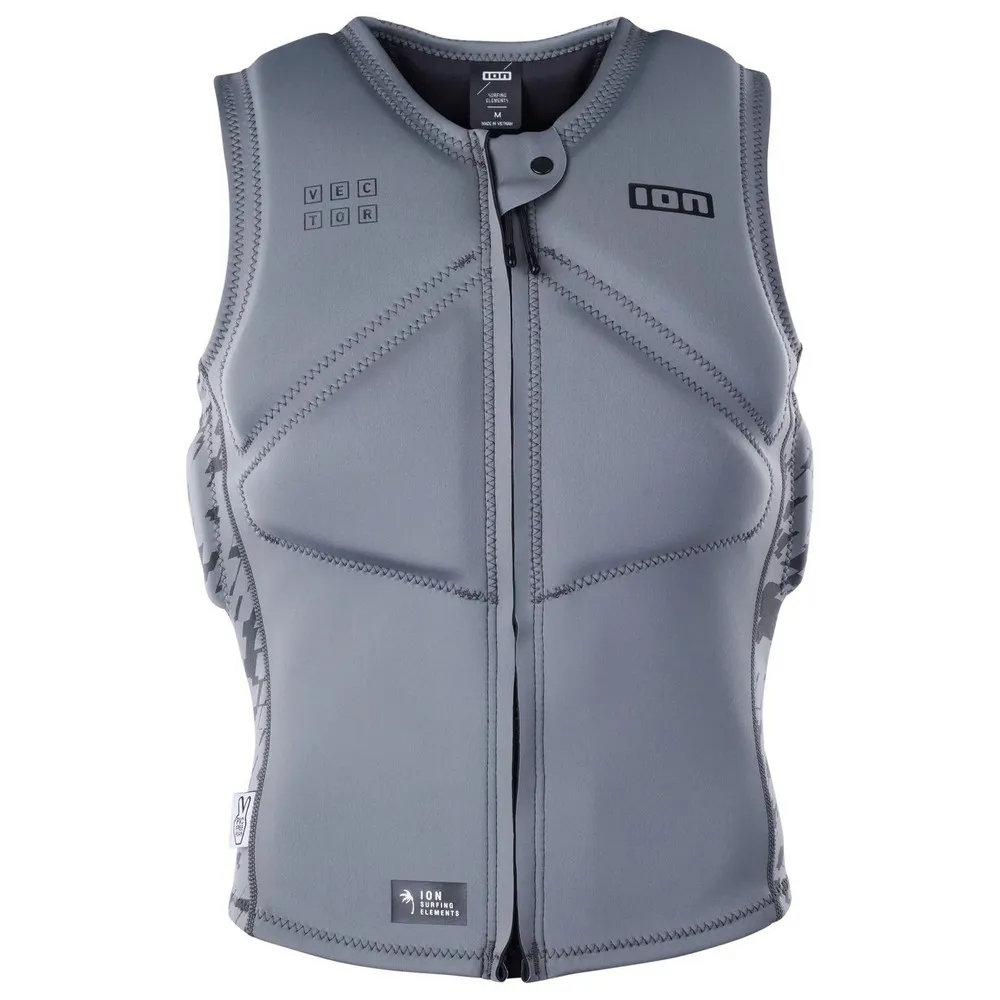 Купить ION 48222-4165-623-46/xs Защитный жилет Vector core front zip Sage / Grey 34x24x10 7ft.ru в интернет магазине Семь Футов