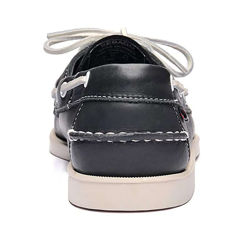 Купить Sebago 7000h00-908-12.5 Палубные туфли Docksides Portland Leather Blue Navy 35x25x15 EU 47 7ft.ru в интернет магазине Семь Футов