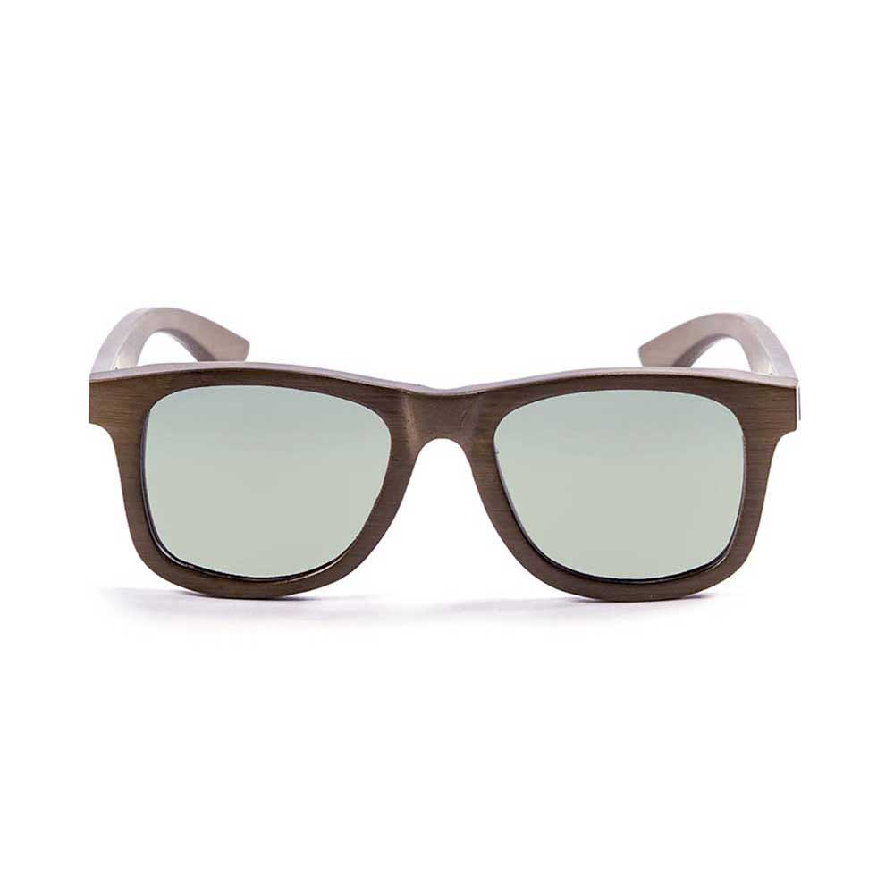 Купить Ocean sunglasses 53003.1 поляризованные солнцезащитные очки Victoria Bamboo Black / Green 7ft.ru в интернет магазине Семь Футов
