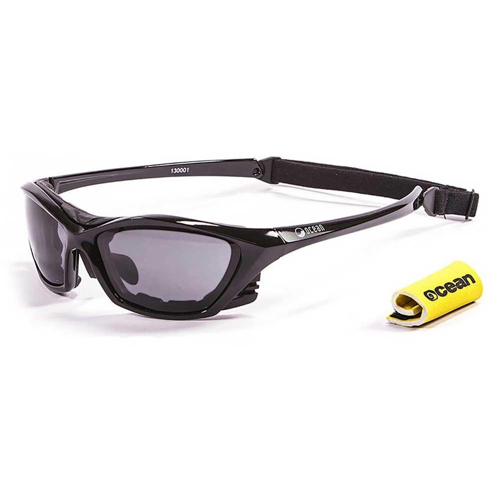 Купить Ocean sunglasses 13000.1 поляризованные солнцезащитные очки Lake Garda Shiny Black Smoke/CAT3 7ft.ru в интернет магазине Семь Футов