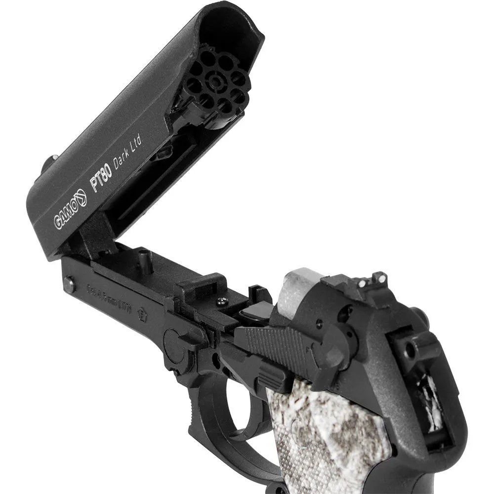 Купить Gamo 6111350-D пневматический пистолет PT-80 Dark Black 4.5 mm Hunt 7ft.ru в интернет магазине Семь Футов