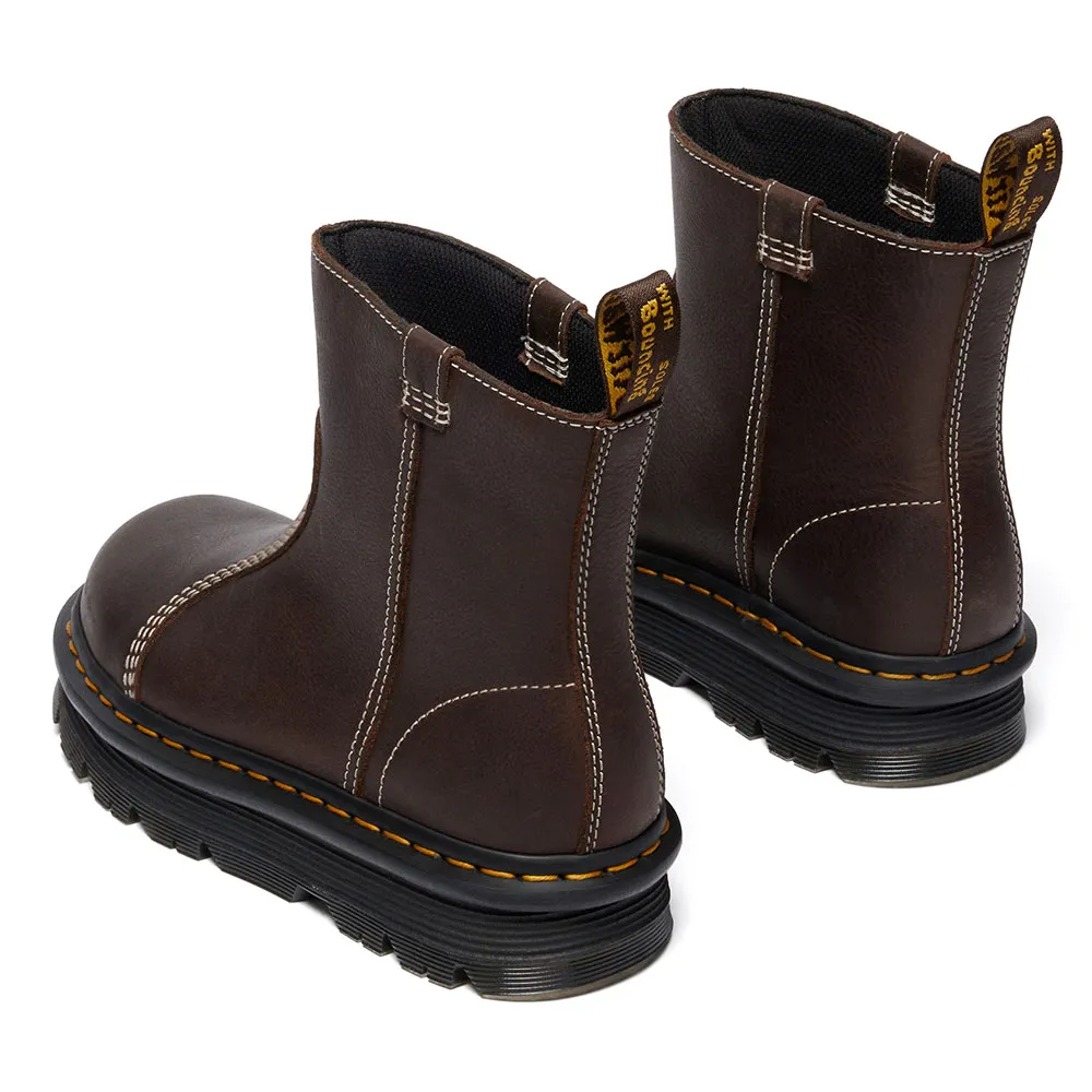 Купить Dr martens 4266-2200-050 Деревянные башмаки Zebzag Rigger Dark Brown 35x25x15 EU 38 7ft.ru в интернет магазине Семь Футов