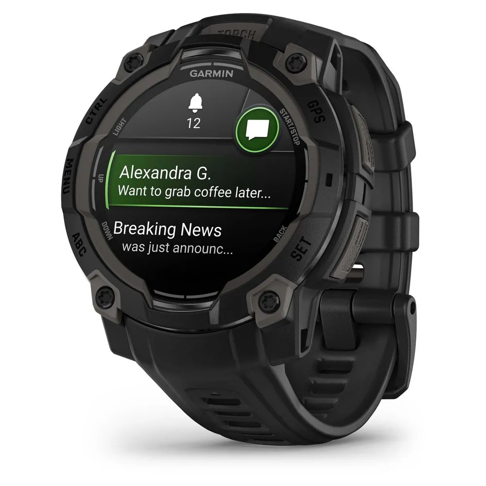 Купить Garmin 010-02936-00 Часы Instinct 3 45 mm Amoled  Black / Black 7ft.ru в интернет магазине Семь Футов