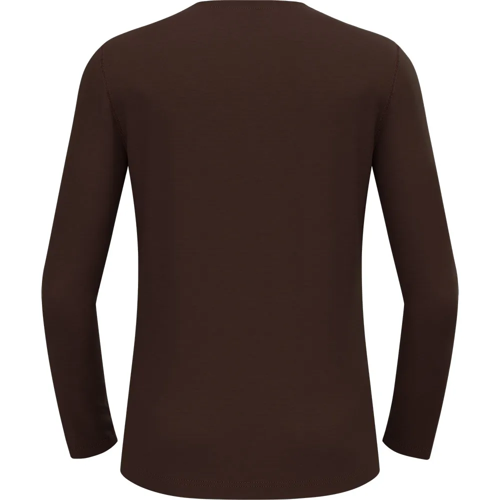 Купить Odlo 112272-30910-M Базовый слой с коротким рукавом Merino 160 Коричневый Fudge M 7ft.ru в интернет магазине Семь Футов