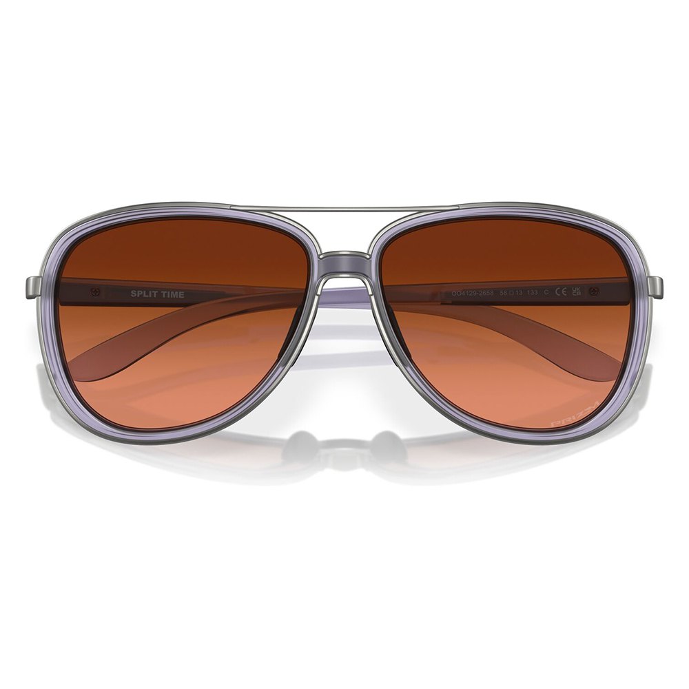 Купить Oakley OO4129-2658 Солнцезащитные очки Split time Matte Trans Lilac Prizm Brown Gradient/CAT3 7ft.ru в интернет магазине Семь Футов