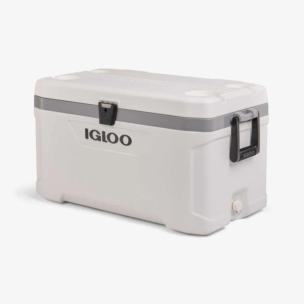 Купить Igloo coolers 18-50548 Жесткий переносной кулер Marine Ultra 66.2L White / Grey 29 25/32 x 16 19/32 x 10 1/16´´ 7ft.ru в интернет магазине Семь Футов