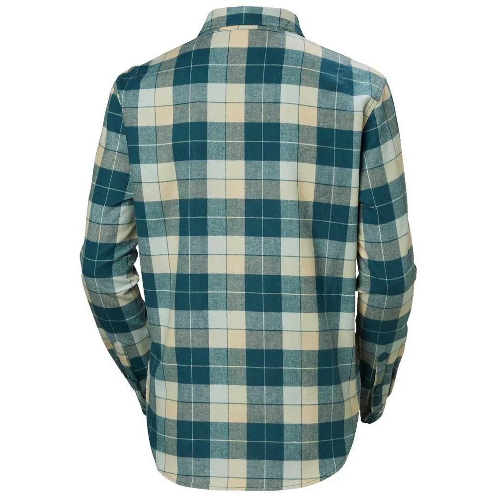 Купить Helly hansen 62801_453-xs Рубашка с длинным рукавом Lokka Organic Flannel Dark Creek Box Stripe Plai 20x15x5 7ft.ru в интернет магазине Семь Футов