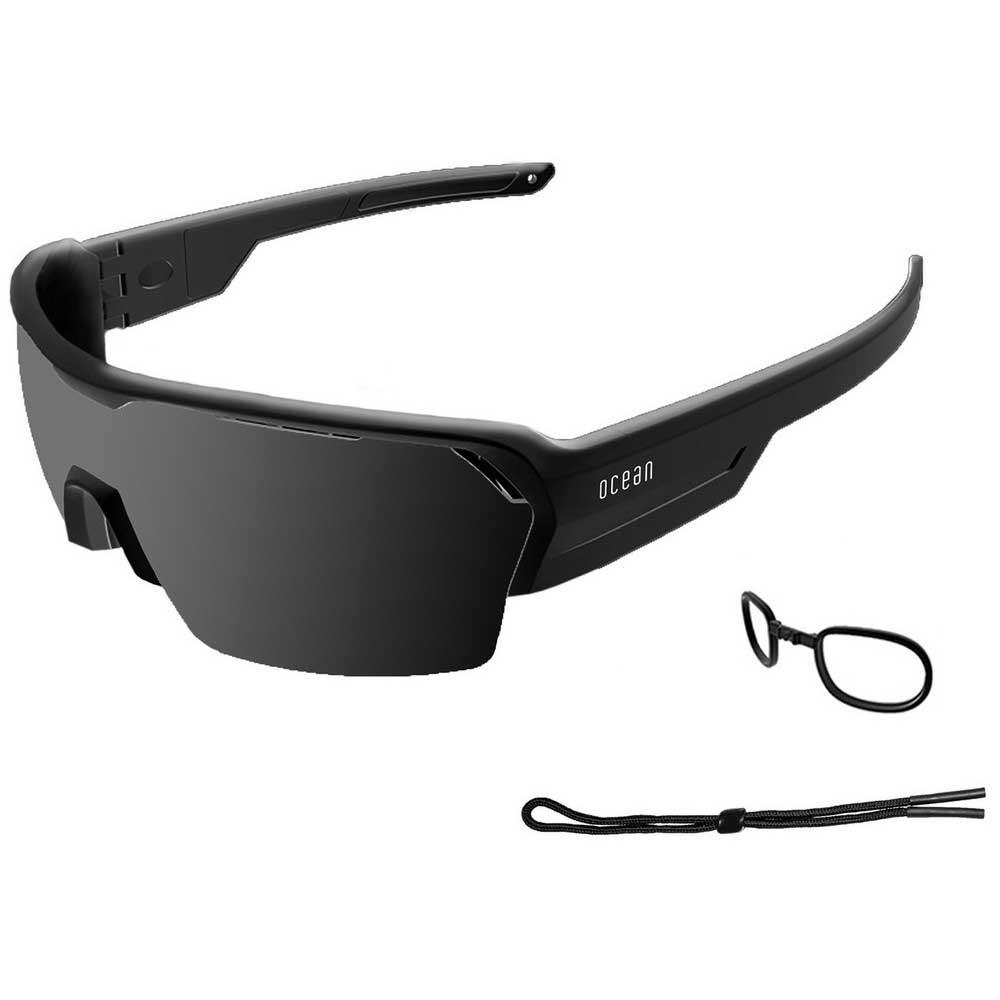 Купить Ocean sunglasses 3800.1X поляризованные солнцезащитные очки Race Shinny Black Black Nosepad / Tips/CAT3 7ft.ru в интернет магазине Семь Футов
