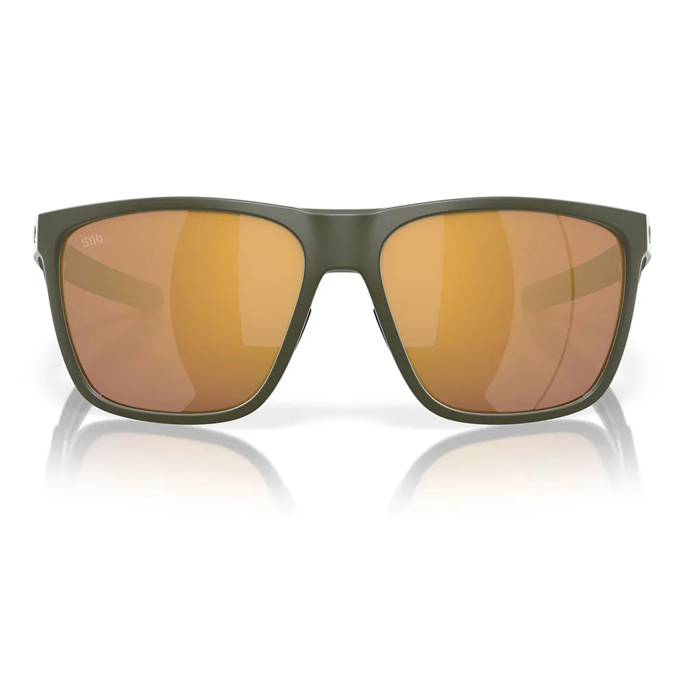 Купить Costa 06S9012-90121662 поляризованные солнцезащитные очки Ferg xl Matte Olive Gold Mirror 580G/CAT3 7ft.ru в интернет магазине Семь Футов