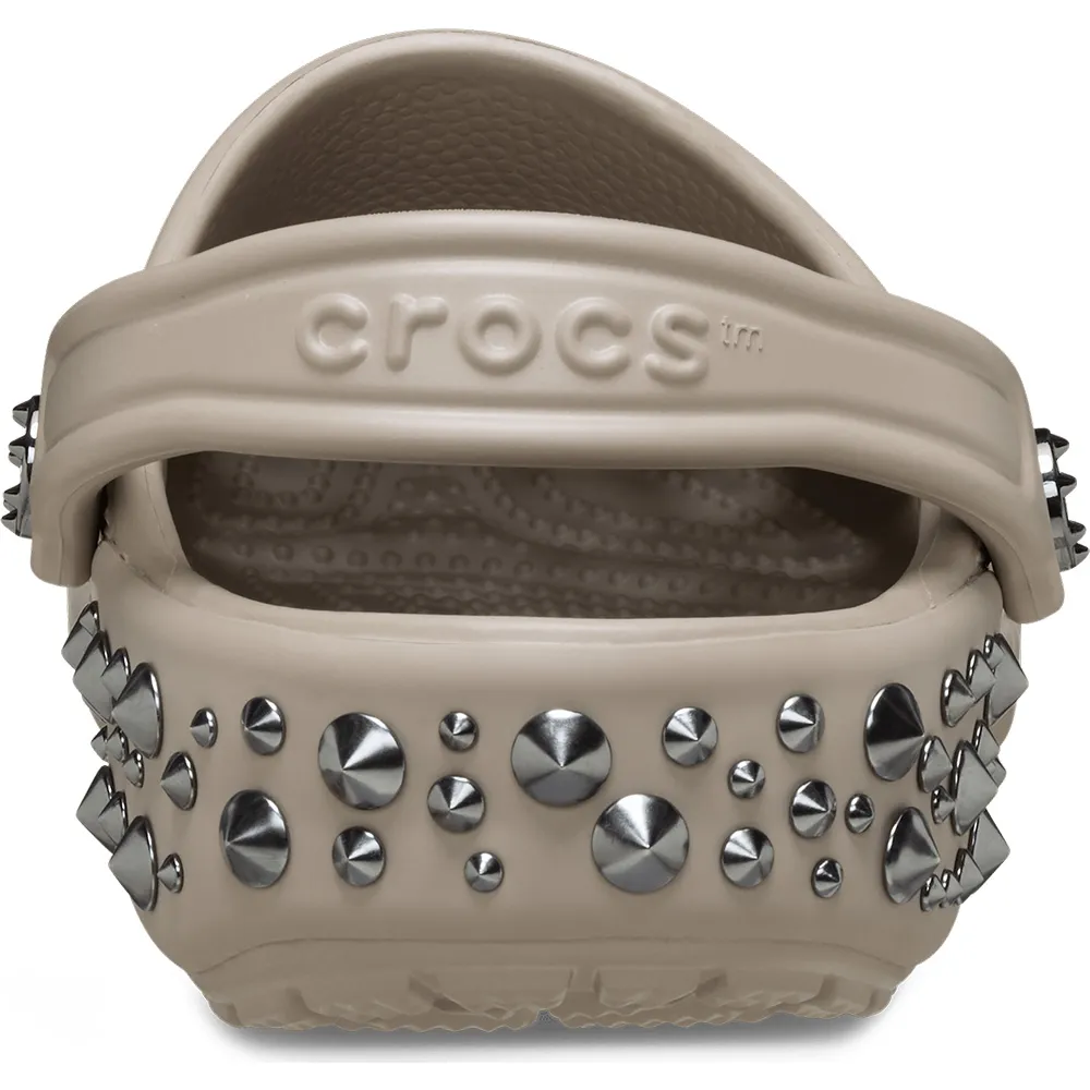 Купить Crocs 211596-214-m4w6 Деревянные башмаки Classic Studded Taupe 35x25x15 EU 36 7ft.ru в интернет магазине Семь Футов