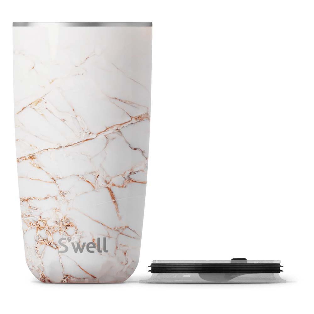 Купить Swell 13118-H19-53410EU Calacatta Gold 530ml Термос с крышкой  White / Gold 7ft.ru в интернет магазине Семь Футов