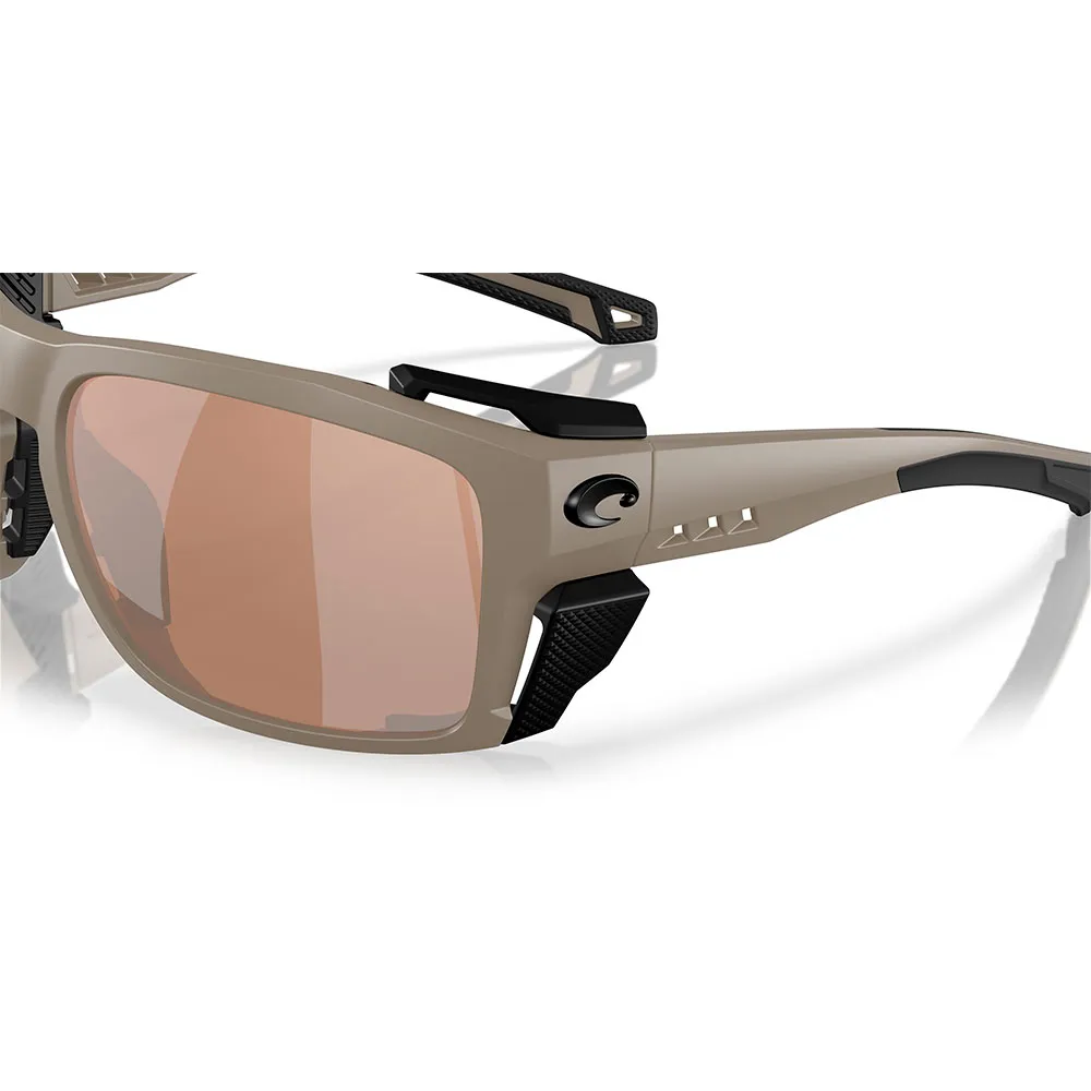Купить Costa 06s9111-91110960 поляризованные солнцезащитные очки King tide 8 Matte Sand 20x10x10 Copper Silver Mirror 580G/CAT3 7ft.ru в интернет магазине Семь Футов