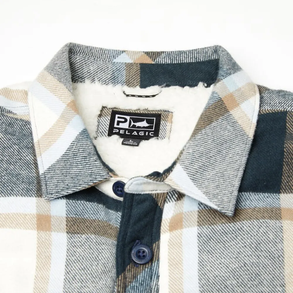 Купить Pelagic 1017253001-nvy-xxl Шляпа Kodiak Sherpa Lined Flannel Navy 15x10x5 2XL 7ft.ru в интернет магазине Семь Футов