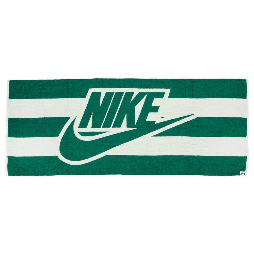 Купить Nike N1011123119OS полотенце Club Pool AOJ Зеленый  Sail / Malachite 172x73 cm 7ft.ru в интернет магазине Семь Футов