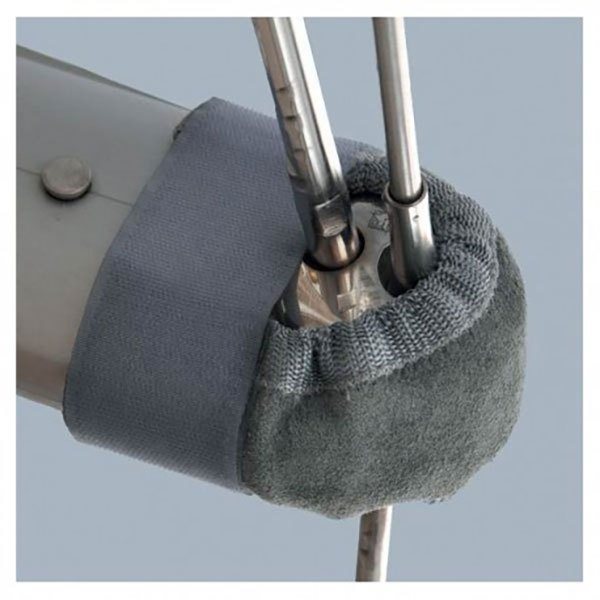 Купить Plastimo P2351054 Кожаный чехол для разбрасывателя Серебристый Grey L  7ft.ru в интернет магазине Семь Футов
