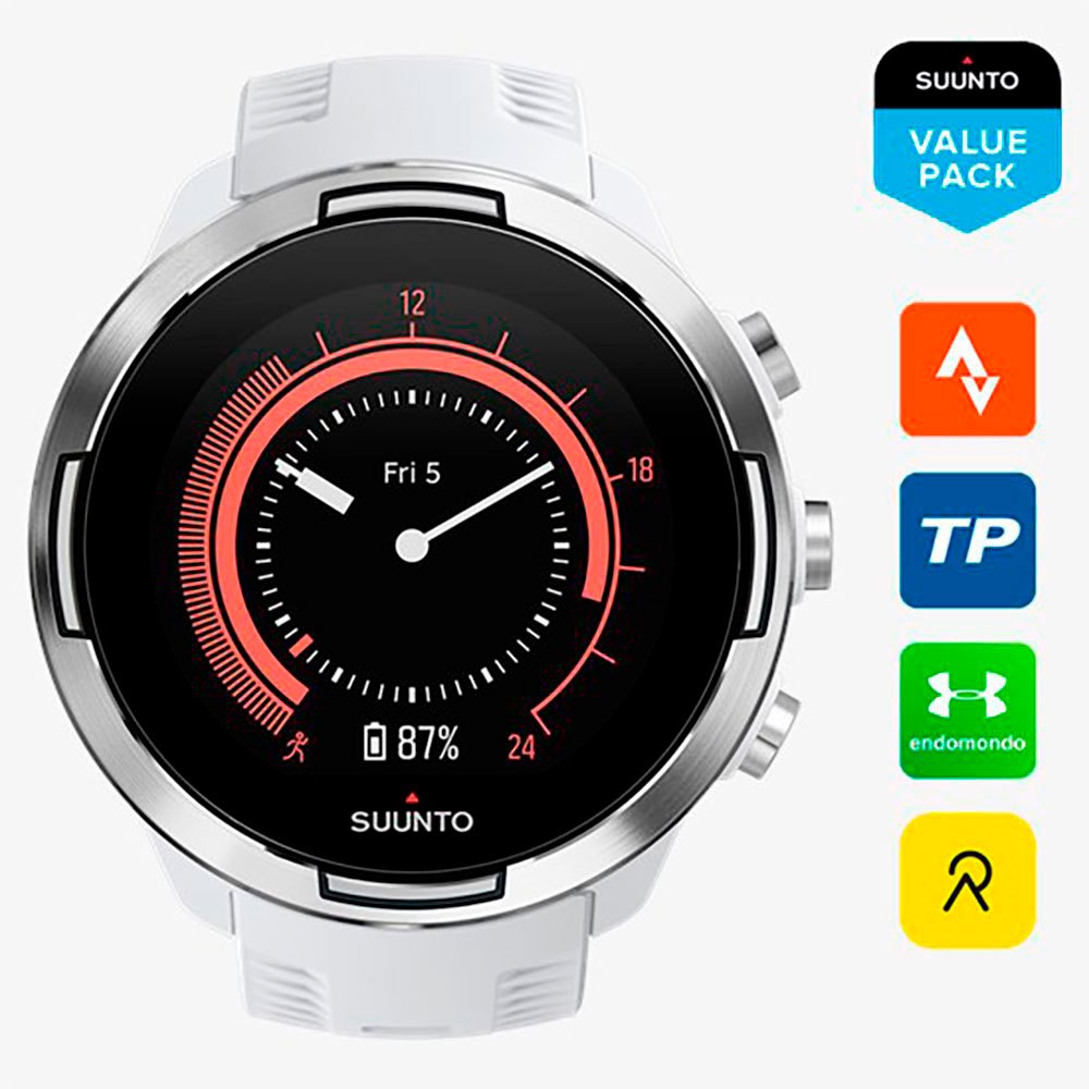 Купить Suunto SS050021000 9 Baro Белая  Baro White 7ft.ru в интернет магазине Семь Футов