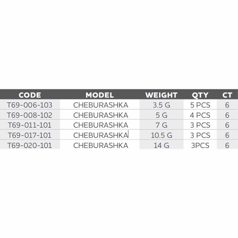 Купить Westin T69-006-103-UNIT Cheburashka Вести 5 единицы  Grey 3.5 g 7ft.ru в интернет магазине Семь Футов