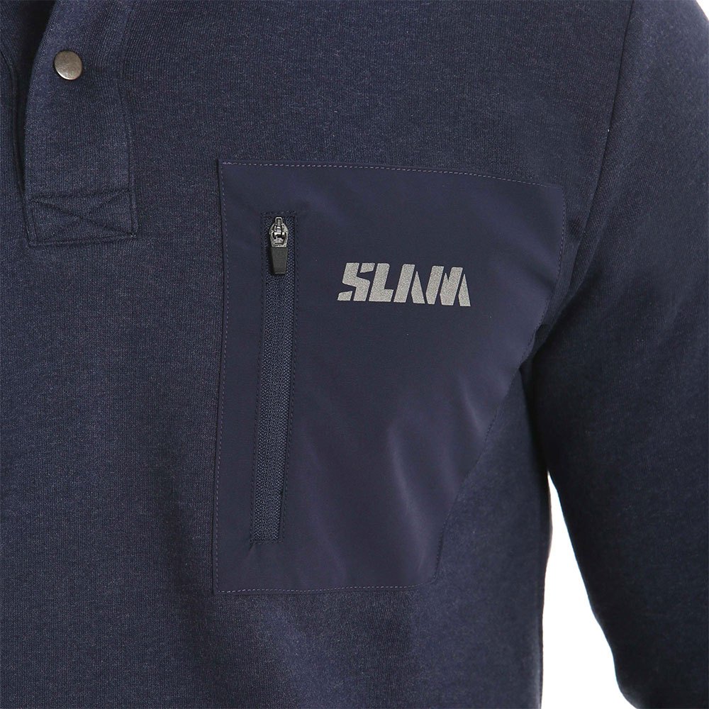 Купить Slam A106005S00-W42-XL Толстовка Толстовка Anapo Голубой Navy Melange XL 7ft.ru в интернет магазине Семь Футов