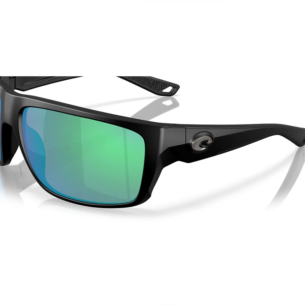Купить Costa 06S9129-91290364 поляризованные солнцезащитные очки Fly line Matte Black / Black Matte Green Mirror 580G/CAT3 7ft.ru в интернет магазине Семь Футов